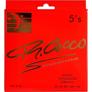 Richard Cocco RC5A 5-String Electric Bass Guitar Strings