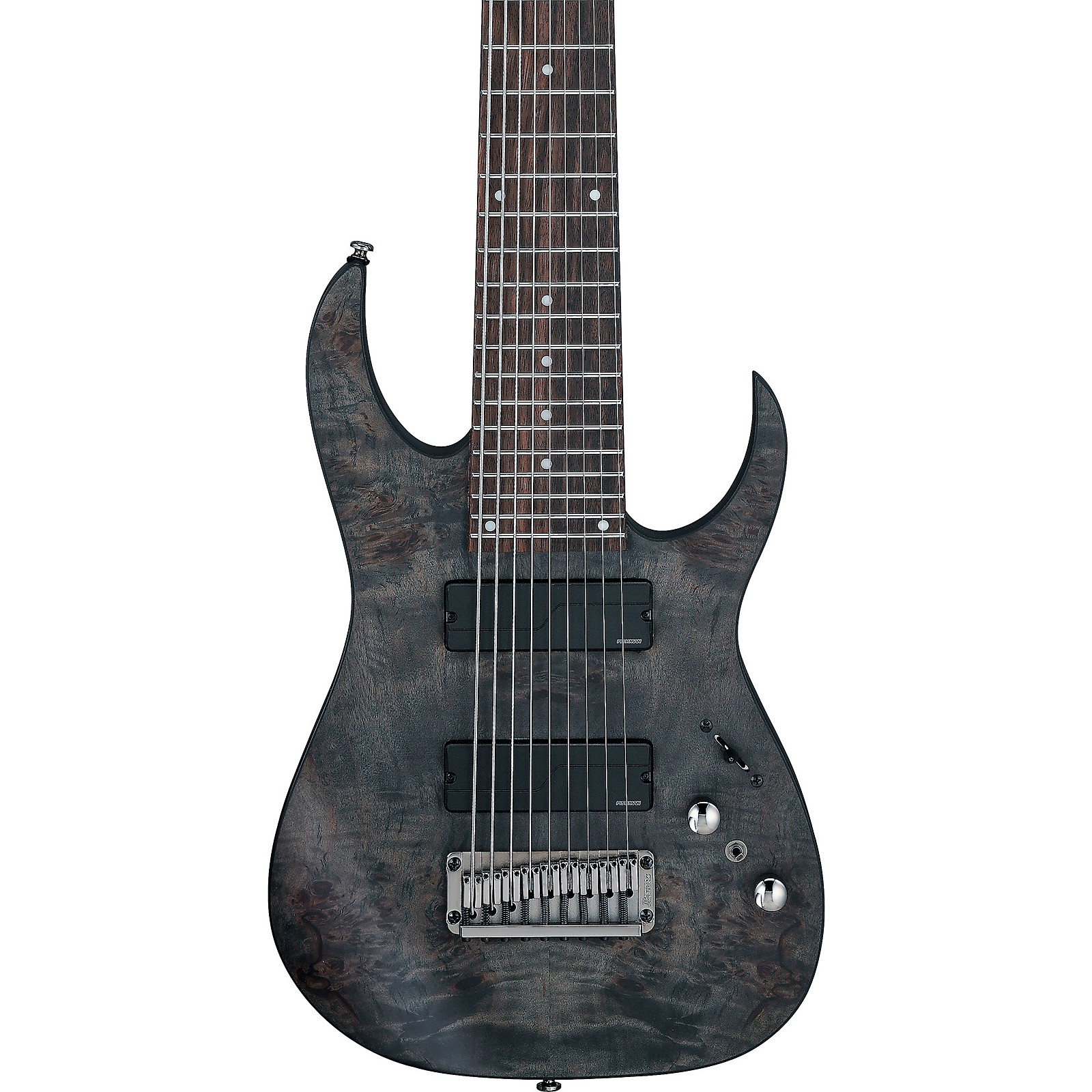 Guitarra Electrica Ibanez 9 Cuerdas Rg9Pb-Transparent Gray Flat