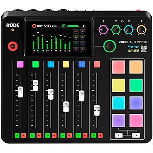 Rode Microphones RODECaster PRO II Integrated Audio Production Studio