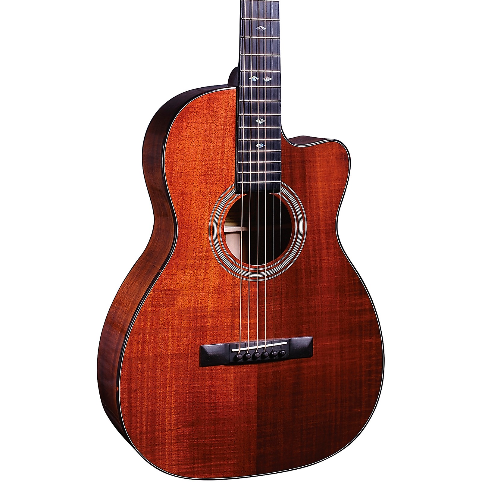 Recording King RP2-729-C Tonewood Reserve Koa 00 Cutaway