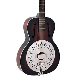 Recording King RR-41-VS Rattlesnake Wood Body Resonator Guitar