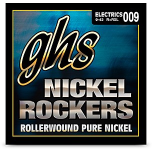 GHS R+RM Nickel Rockers Roundwound Medium Electric Guitar Strings
