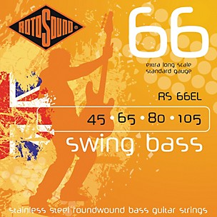 Rotosound RS66EL Extra Long Scale Bass Strings