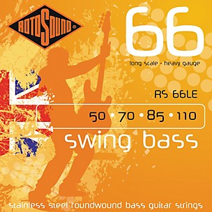 Rotosound RS66LE Heavy Long Scale Bass Strings