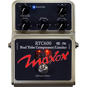 Maxon RTC600 Real Tube Compressor Guitar Effects Pedal