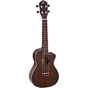 Ortega RUDAWN Earth Series Concert Ukulele Transparent Tequila Sunburst