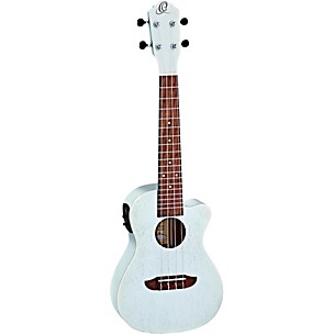 Ortega RUDAWN Earth Series Concert Ukulele Transparent Tequila Sunburst