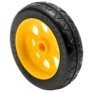 Rock N Roller RWHLO6X15 6"x1.5" R-Trac Rear Wheel for RMH1, R2 Carts 2-Pack