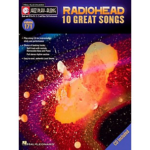 Hal Leonard Radiohead - Jazz Play-Along Volume 171 Book/CD