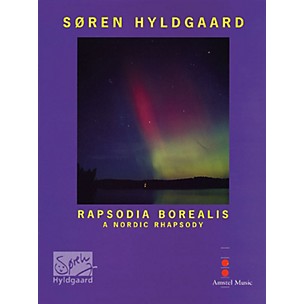 De Haske Music Rapsodia Borealis (for Trombone & Wind Orchestra) (Study Score) Concert Band Composed by Soren Hyldgaard