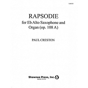Hal Leonard Rapsodie for E Flat Alto Saxophone and Organ Alto Saxophone/Organ