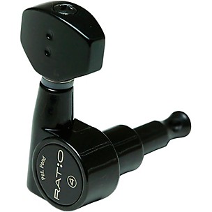 Graph Tech Ratio 6-In-Line Electric Guitar Tuning Machine Heads