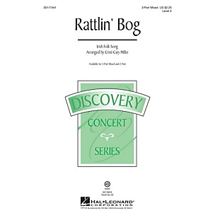 Hal Leonard Rattlin' Bog (Discovery Level 2) 3-Part Mixed arranged by Cristi Cary Miller