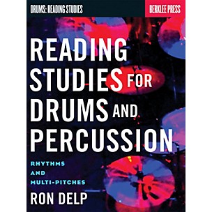Berklee Press Reading Studies for Drums and Percussion Berklee Guide Series Softcover Written by Ron Delp