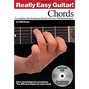 Music Sales Really Easy Guitar! - Chords Music Sales America Series Softcover with CD Written by Cliff Douse