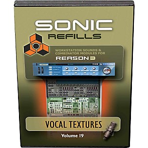 Sonic Reality Reason 3 Refills Vol. 19: Vocal Textures