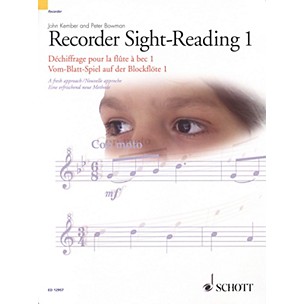 Schott Recorder Sight-Reading 1 Misc Series Written by John Kember