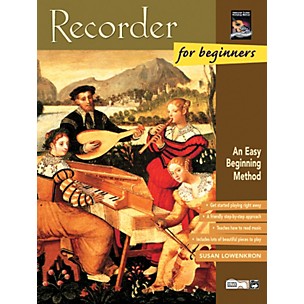 Alfred Recorder for Beginners: An Easy Beginning Method Book
