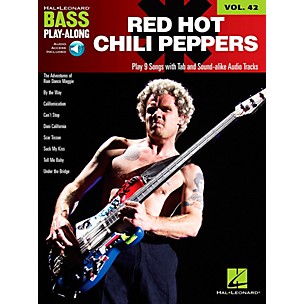 Hal Leonard Red Hot Chili Peppers Bass Play-Along Volume 42 Book/Audio Online