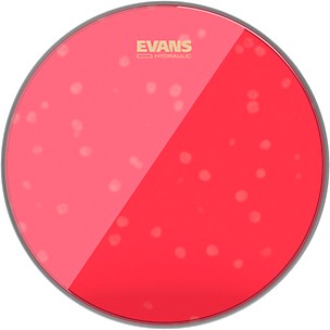 Evans Red Hydraulic Drum Head