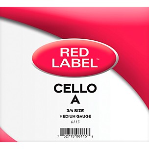 Super Sensitive Red Label Series Cello A String