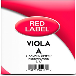 Super Sensitive Red Label Series Viola A String