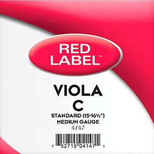 Super Sensitive Red Label Series Viola C String