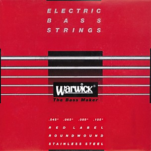 Warwick Red Label Stainless Wound Medium 4-String Bass Strings