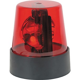 Lighting Red Police Beacon