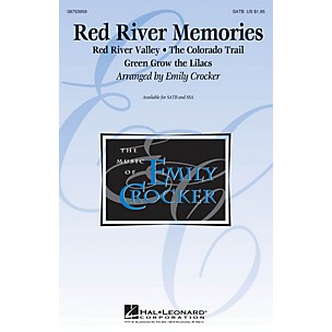 Hal Leonard Red River Memories (Medley) SSA Arranged by Emily Crocker