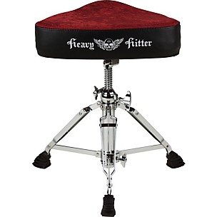 ddrum Red Velvet Motorcycle Drum Throne
