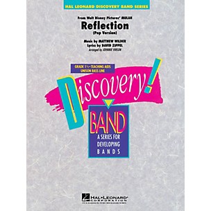 Hal Leonard Reflection (from Mulan) Concert Band Level 1 1/2 Arranged by Johnnie Vinson
