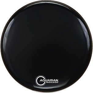 Aquarian Regulator Black Drumhead