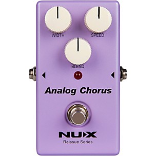 NUX Reissue Series Analog Chorus With Bucket-Brigade Circuit Guitar Effects Pedal -