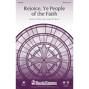 Shawnee Press Rejoice, Ye People of the Faith (Incorporating Rejoice, Ye Pure In Heart) SAB by Joseph M. Martin