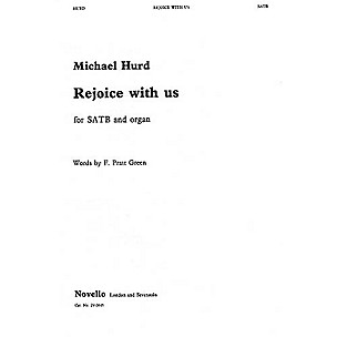 Novello Rejoice with Us SATB Composed by Michael Hurd