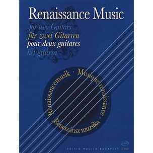 Editio Musica Budapest Renaissance Music for Two Guitars EMB Series