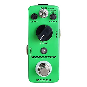 Mooer Repeater Digital Delay Guitar Effects Pedal