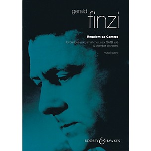 Boosey and Hawkes Requiem da Camera (Vocal Score) Vocal Score composed by Gerald Finzi