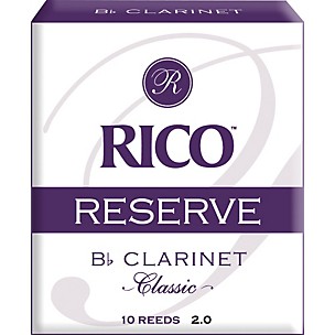 Rico Reserve Classic Bb Clarinet Reeds