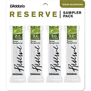 D'Addario Woodwinds Reserve Reed Sampler Packs, Tenor Saxophone
