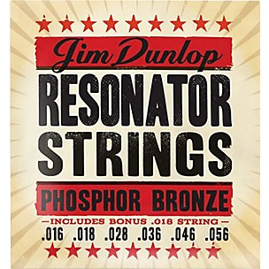 Dunlop Resonator Guitar Phosphor Bronze String Set