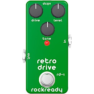 rockready Retro Drive Mini Guitar Effect Pedal