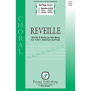 PAVANE Reveille (From 'Solfege Suite 4-The Military Suite') 3-Part Mixed composed by Ken Berg