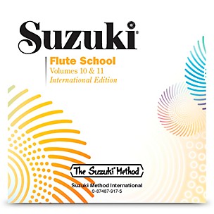 Suzuki Revised Flute School CD, Volume 10 & 11