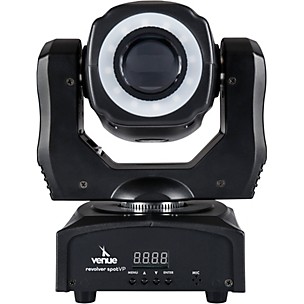 Venue Revolver Spot VP Moving Head Spotlight with Gobos LED Ring and Venuelink Port