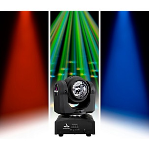 Venue Revolver Wash Dual-Sided Moving Head Effects Light With Wash and Moonflower