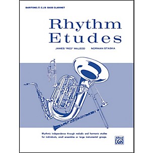 Alfred Rhythm Etudes Baritone T.C. (B-Flat Bass Clarinet)