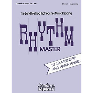 Southern Rhythm Master - Book 1 (Beginner) (Tenor Saxophone) Southern Music Series  by Harry Haines