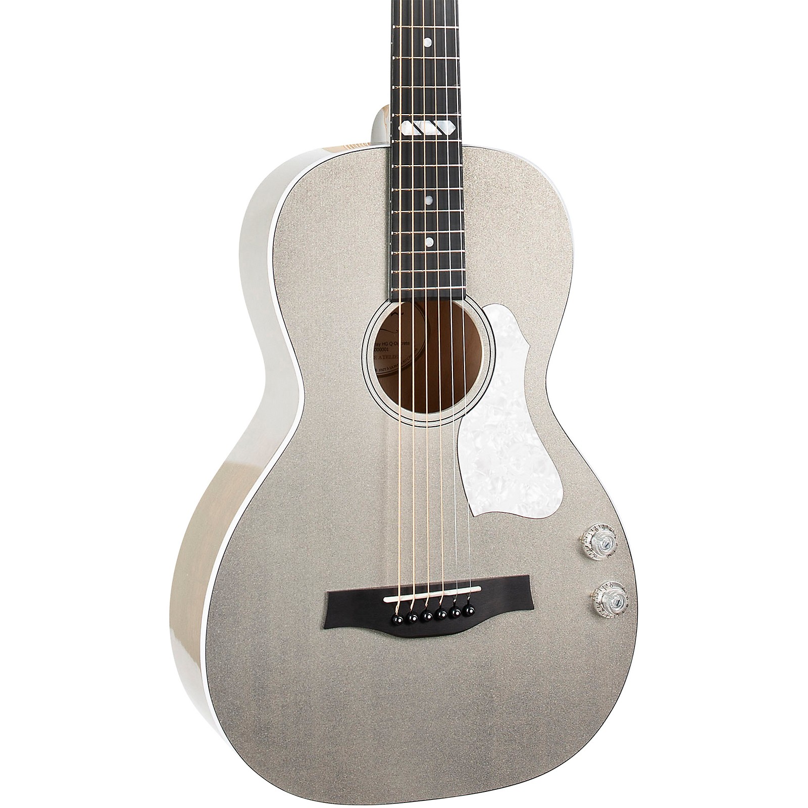 Godin Rialto JR Satina Gray HG Q-Discrete Acoustic-Electric Guitar 